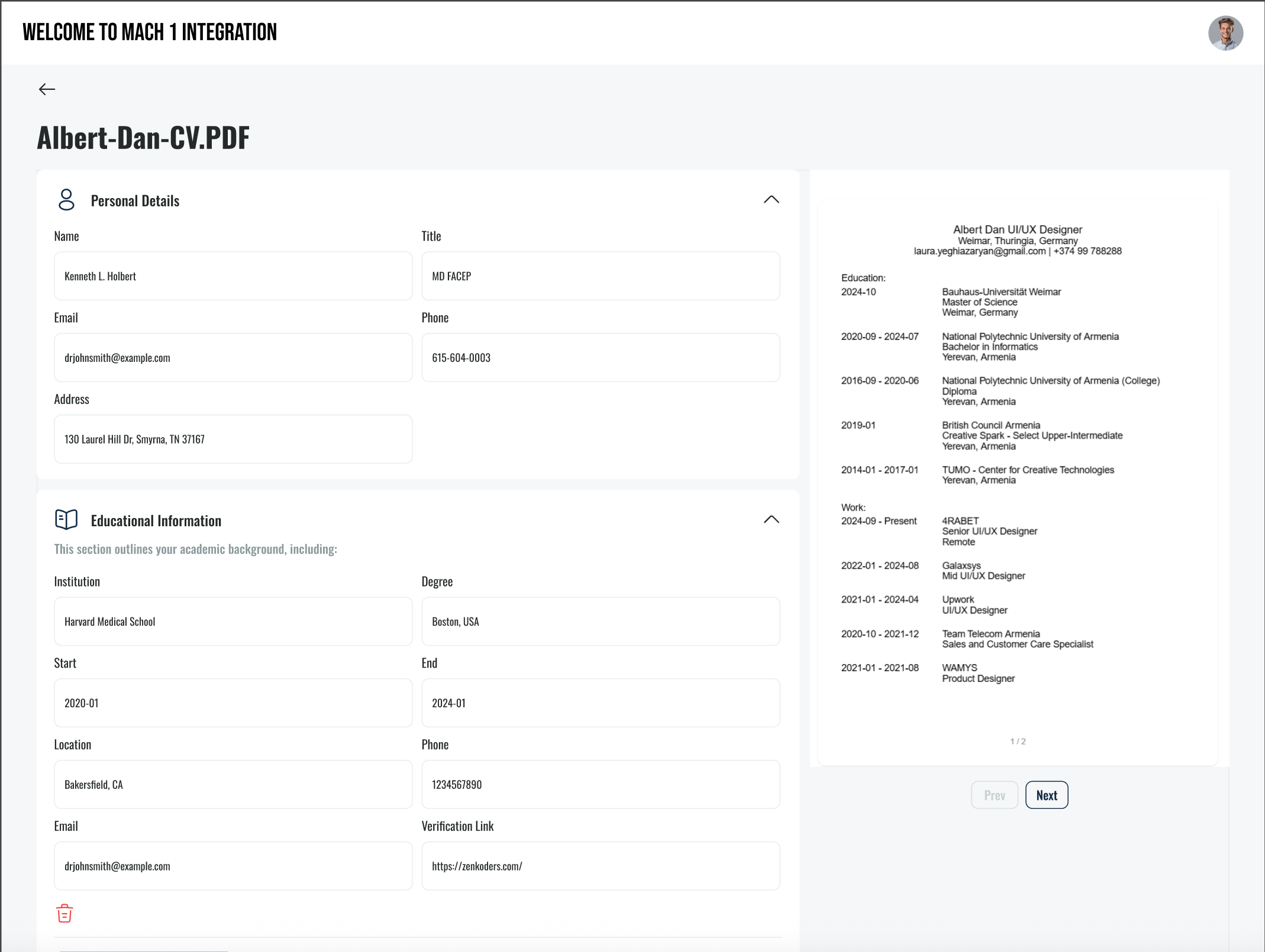 Resume Parsing & One-Tap Document Uploads illustration